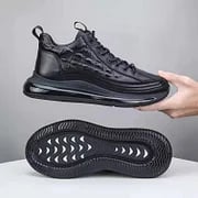 Luxury Air Cushion Men's Sneakers - Mason-6-Brown-Nora Luxe