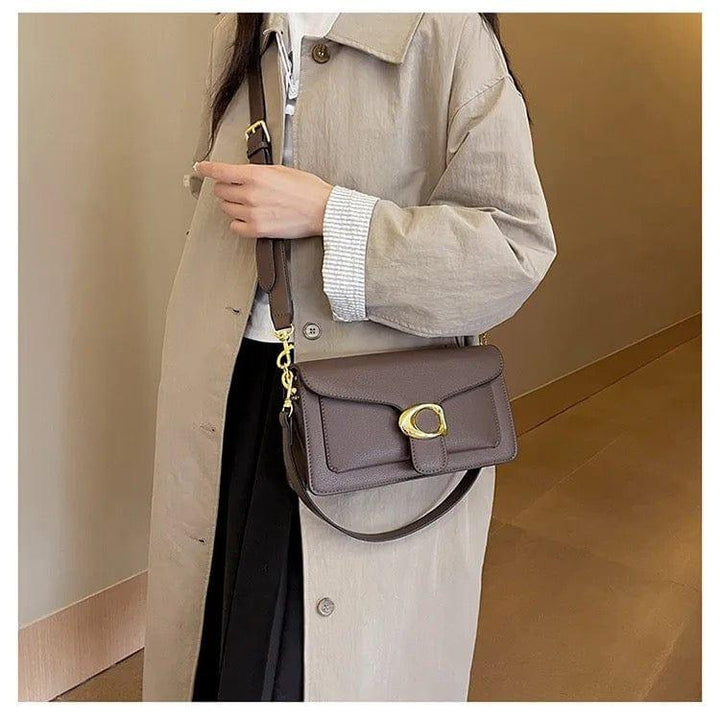 Luxury and Practical Handbag - Celina-Dark Brown-Nora Luxe