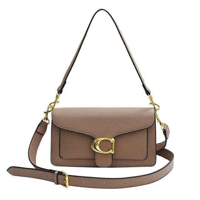 Luxury and Practical Handbag - Celina-Light Brown-Nora Luxe