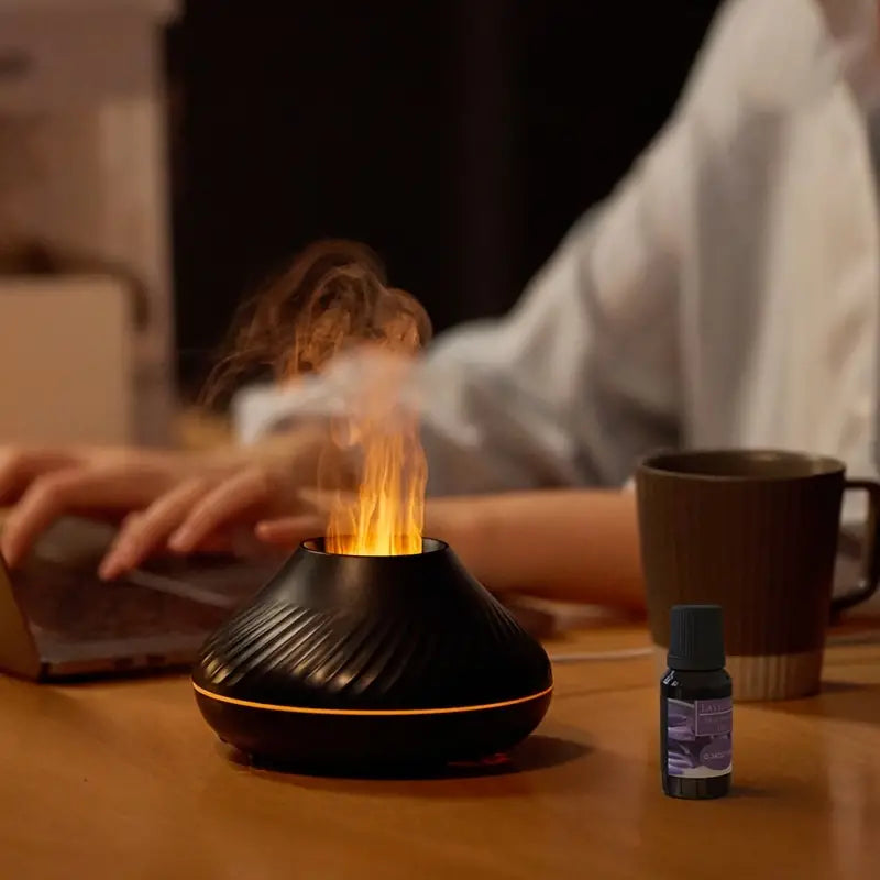 Luxury Aroma Diffuser - LumoMist-Black-Nora Luxe