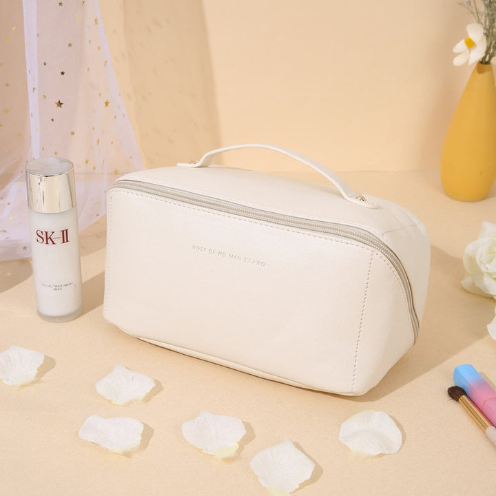 Luxury Beauty Case - LuxeOrganize-White + White-Nora Luxe