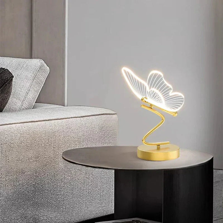 Luxury Butterfly LED Table Lamp - ButterflyLuxe-Nora Luxe