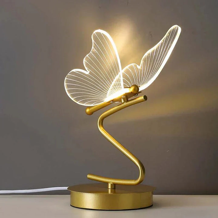 Luxury Butterfly LED Table Lamp - ButterflyLuxe-Nora Luxe