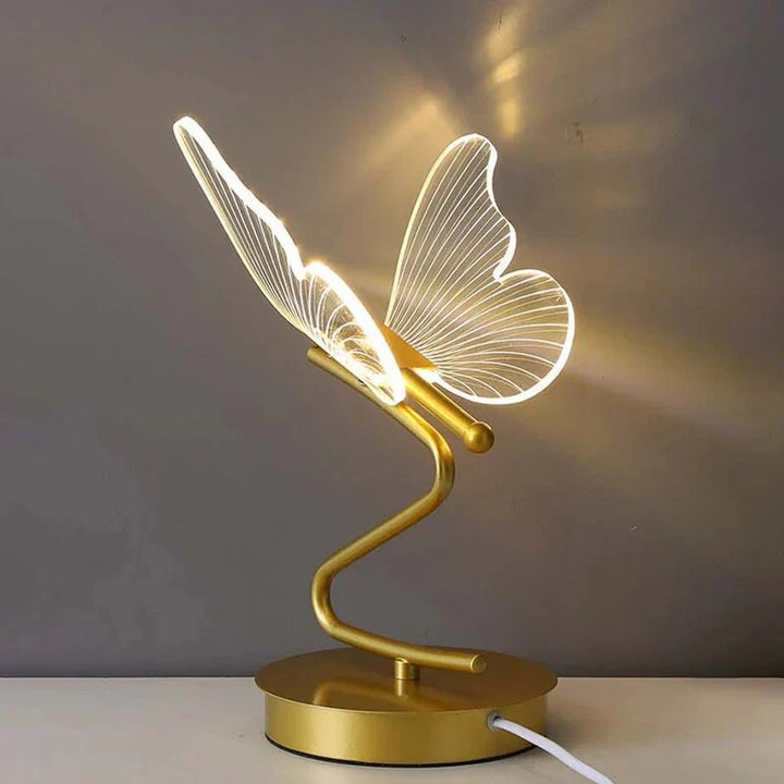 Luxury Butterfly LED Table Lamp - ButterflyLuxe-Nora Luxe