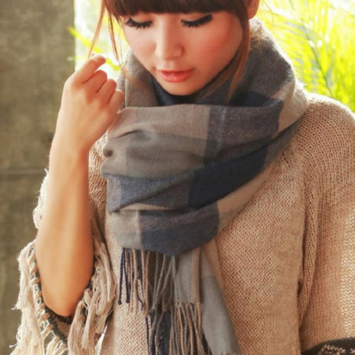 Luxury Cashmere Ladies Scarf - Marlowe-Brown-Nora Luxe