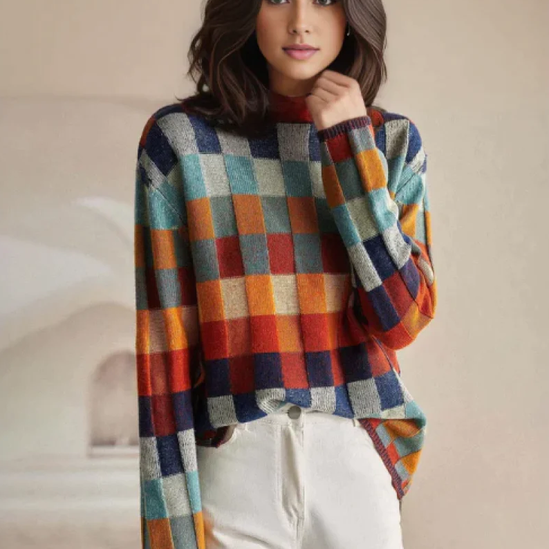Luxury Cashmere Turtleneck - Aurora-XS-Nora Luxe