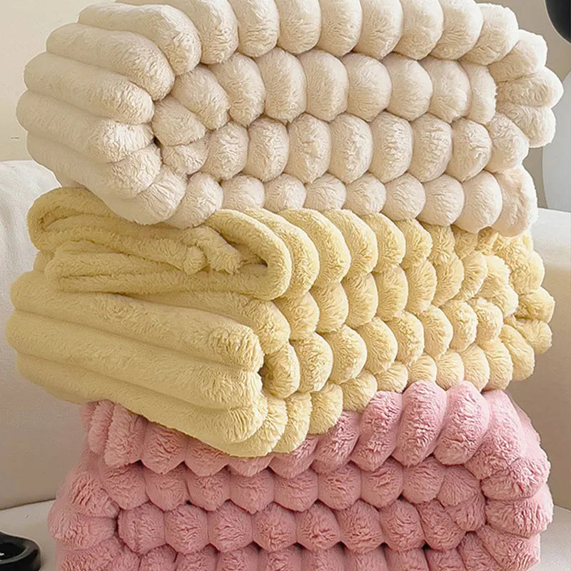 Luxury Comfort Blanket - CozyWrap-Pink-Nora Luxe
