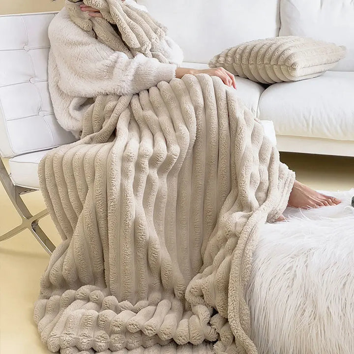 Luxury Comfort Blanket - CozyWrap-Pink-Nora Luxe