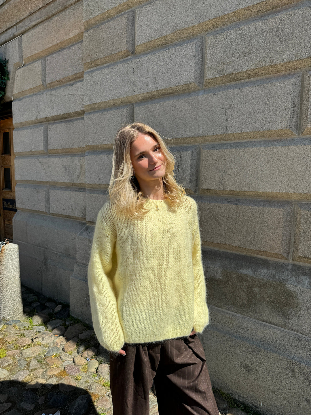 Luxury Comfortable Women's Sweater - Lunovia-Yellow-XS/S-Nora Luxe