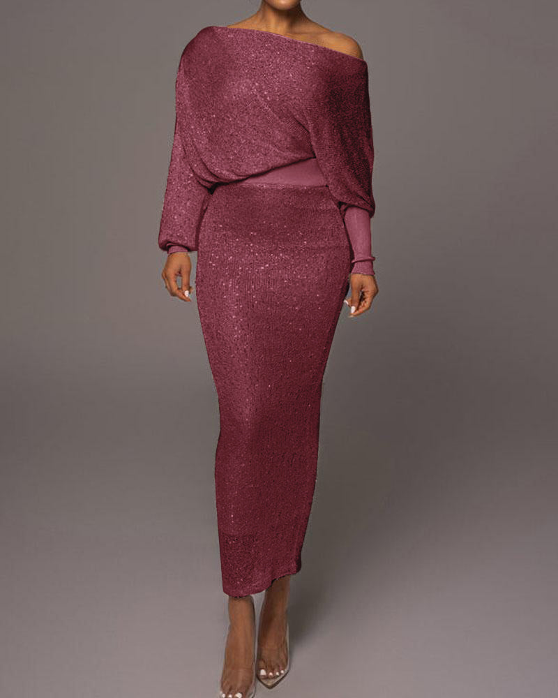 Luxury Evening Dress - Evelina-Dark red-S-Nora Luxe