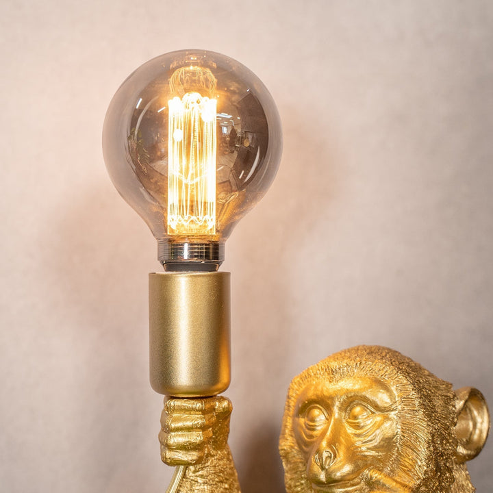 Luxury Gold Monkey Table Lamp - GoldenChimp-Nora Luxe
