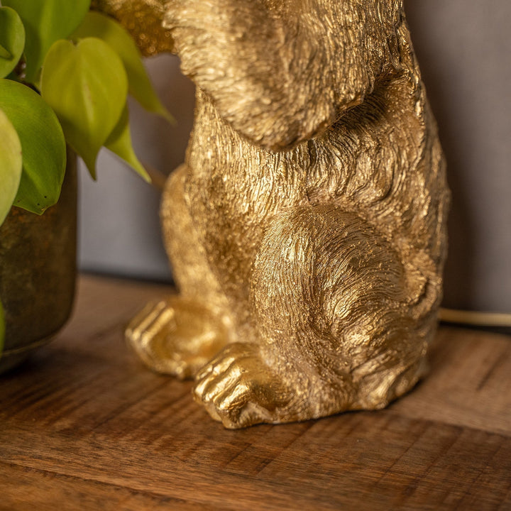 Luxury Gold Monkey Table Lamp - GoldenChimp-Nora Luxe