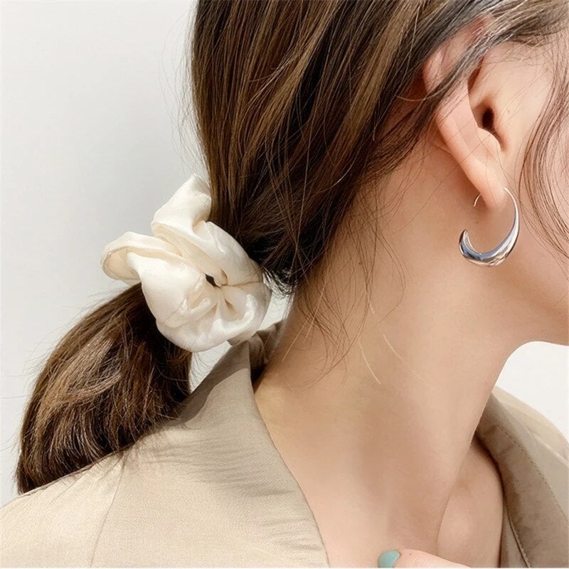 Luxury Hoop Earrings - Celestina-Gold-Nora Luxe