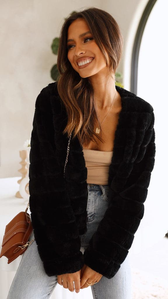 Luxury Ladies Crop Jacket - Veloura-White-XS-Nora Luxe