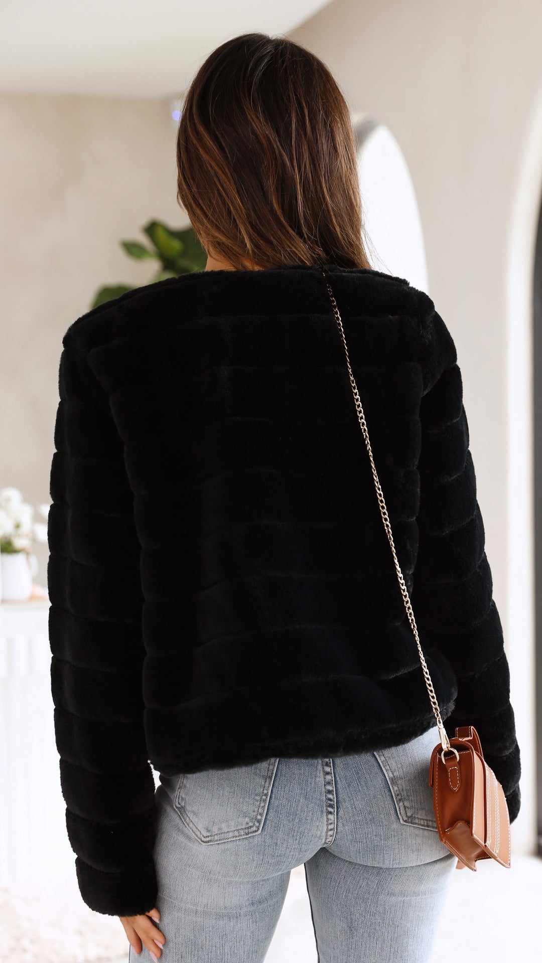 Luxury Ladies Crop Jacket - Veloura-White-XS-Nora Luxe
