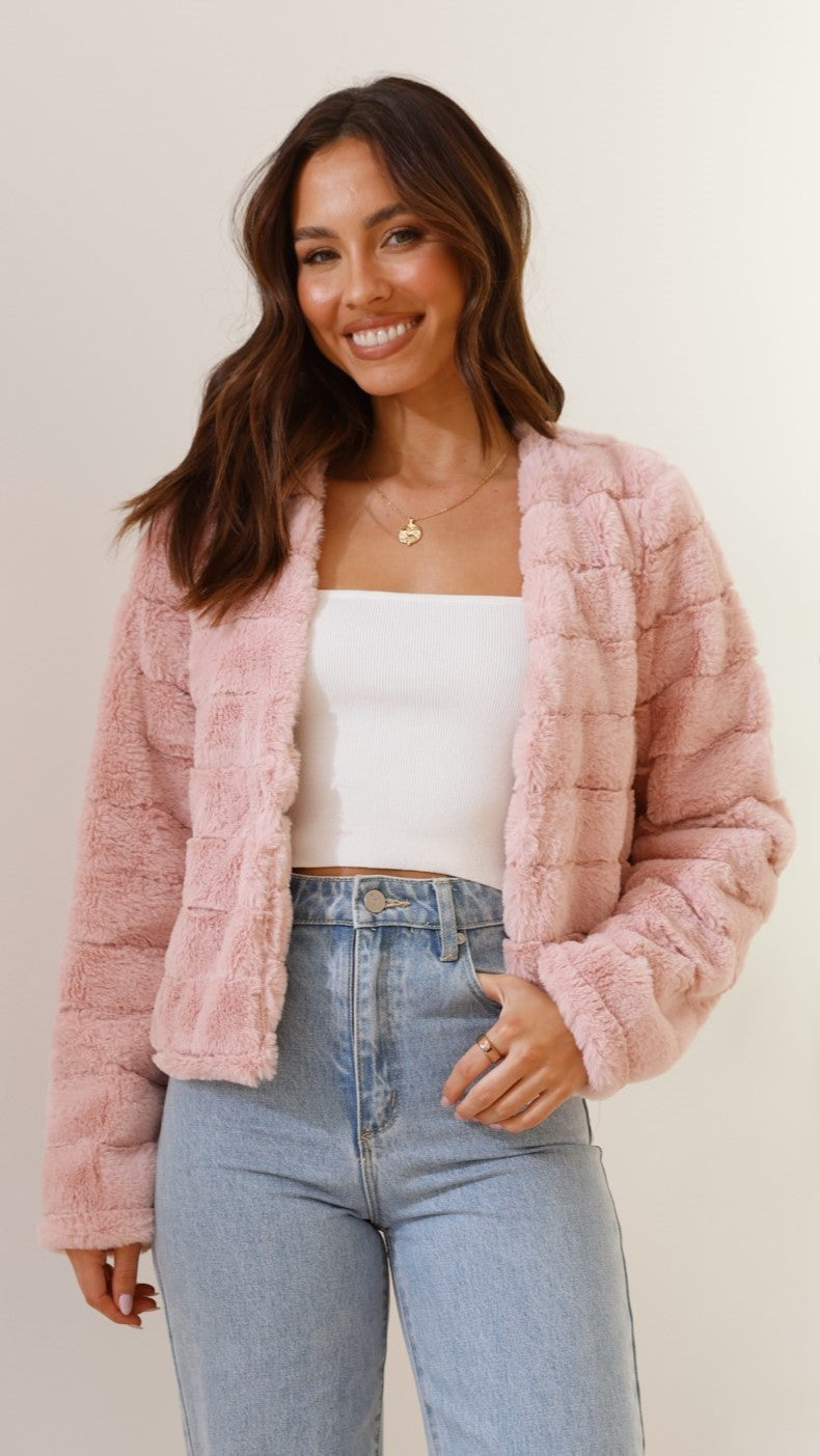 Luxury Ladies Crop Jacket - Veloura-White-XS-Nora Luxe