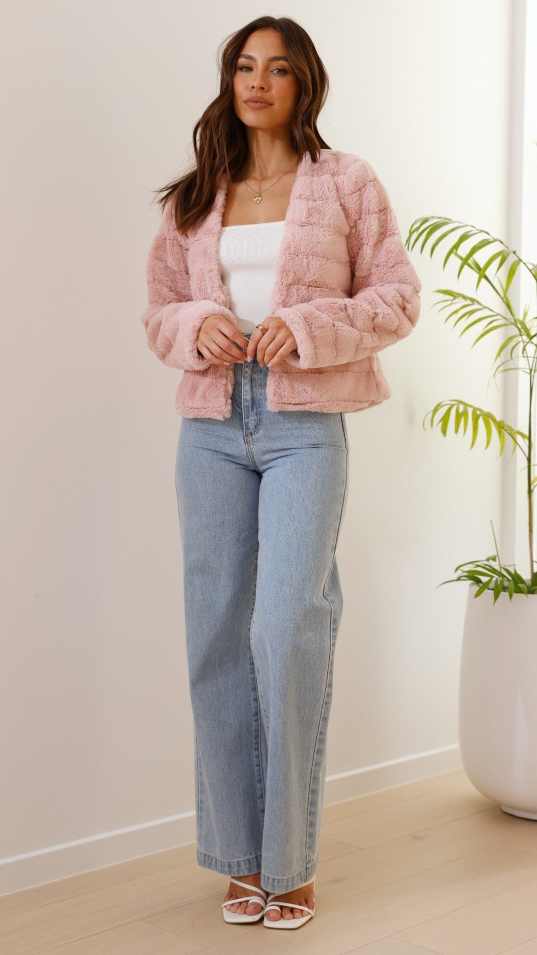 Luxury Ladies Crop Jacket - Veloura-White-XS-Nora Luxe