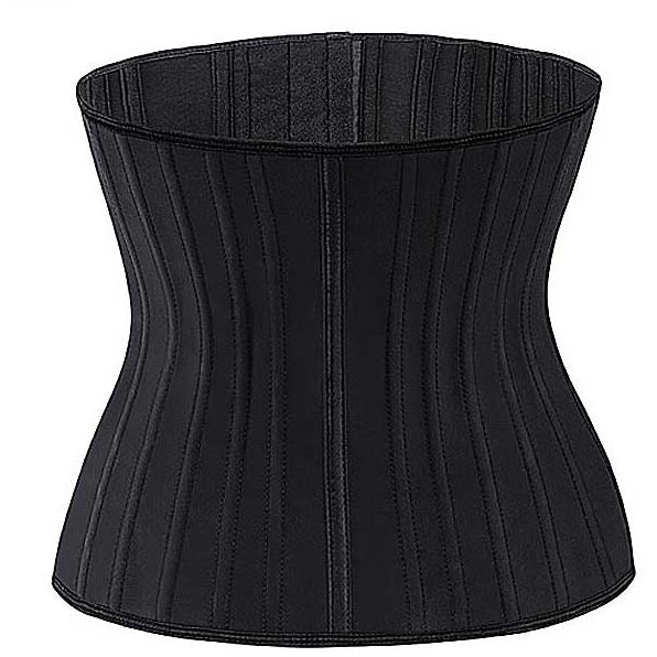 Luxury Latex Waist Trainer with Colombian Technology - Sandrine-Black-XS-Nora Luxe