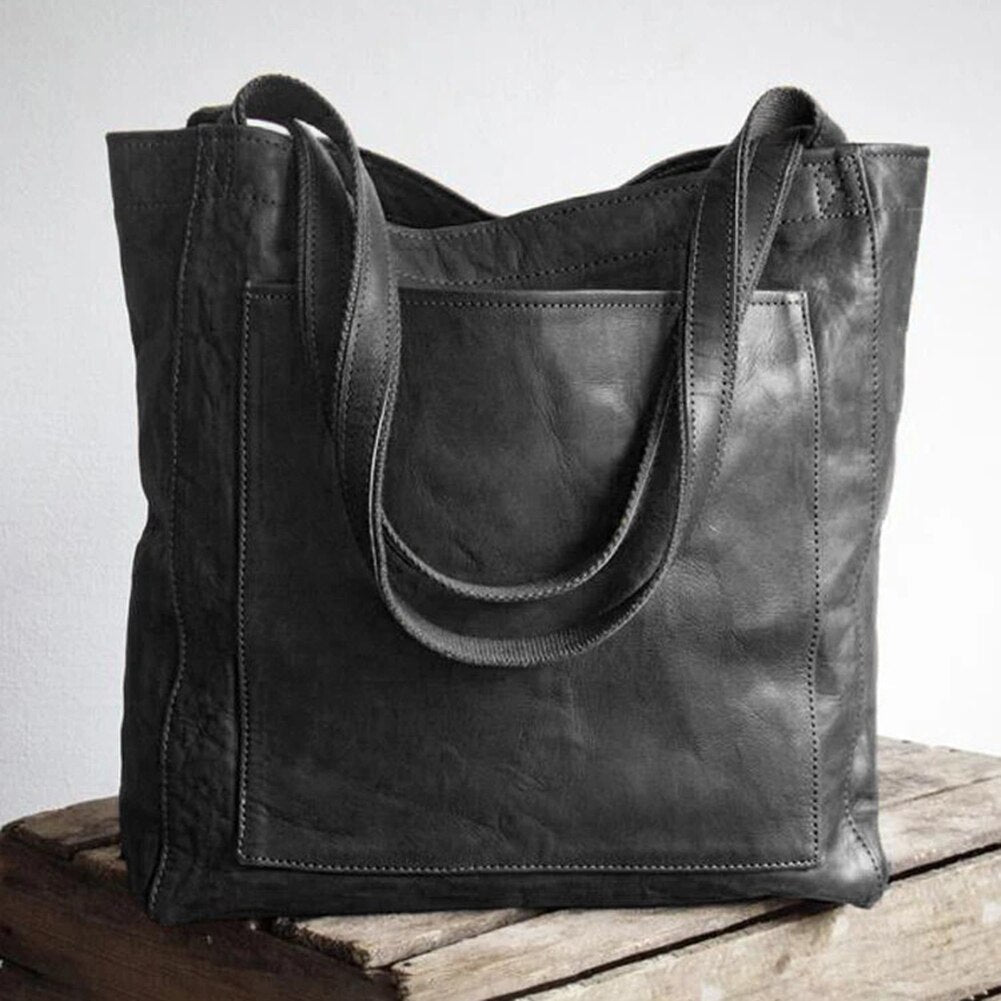 Luxury leather handbag for women - Isabella-Brown-Nora Luxe
