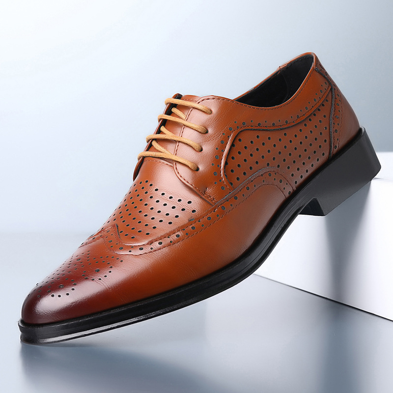 Luxury Leather Shoes for Men - Noah-Brown 2-6.5-Nora Luxe