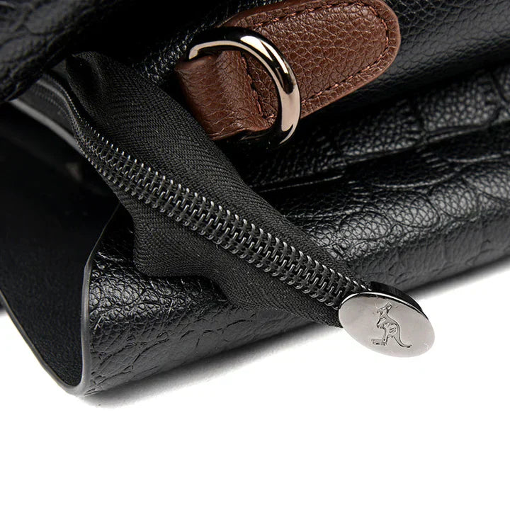 Luxury Leather Women's Handbag - Amara-Black-Nora Luxe