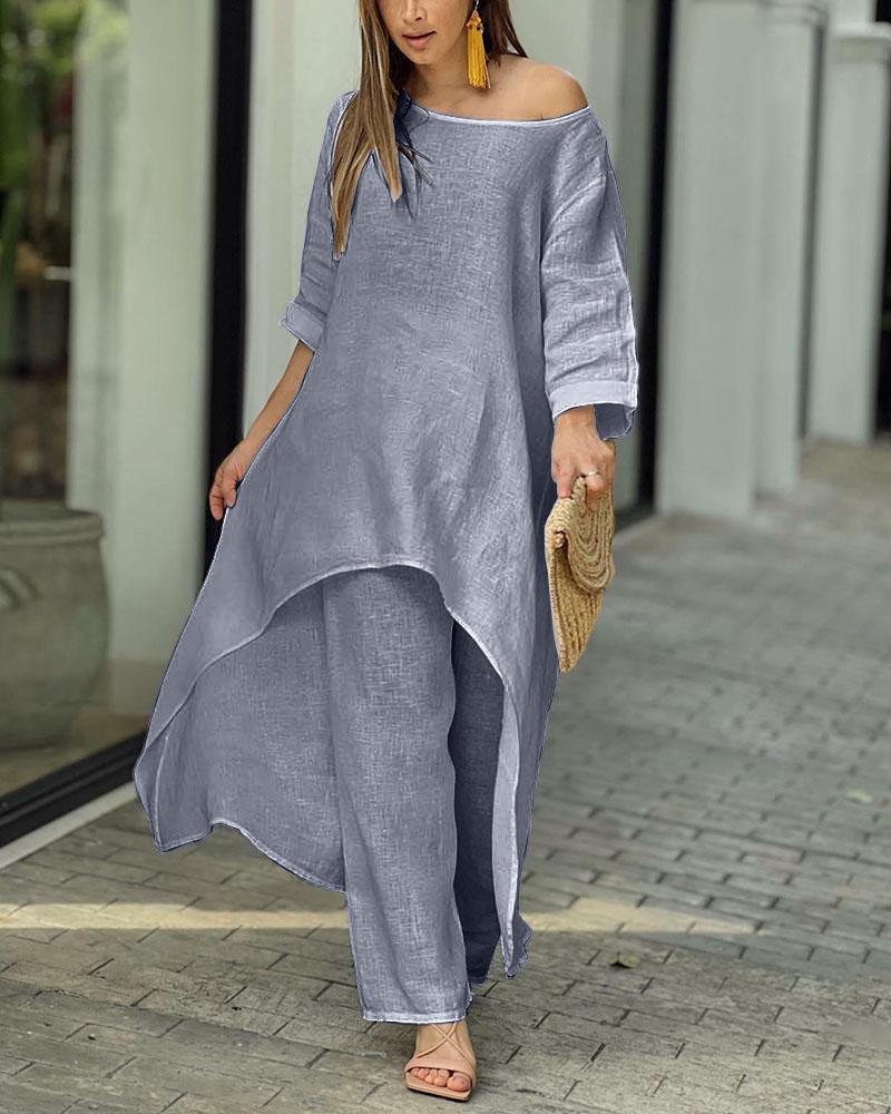 Luxury Leisure Set for Women - Emma-Gray-S-Nora Luxe