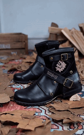 Luxury Men's Boots with Retro Charm - Elliot-Brown-5.5-Nora Luxe