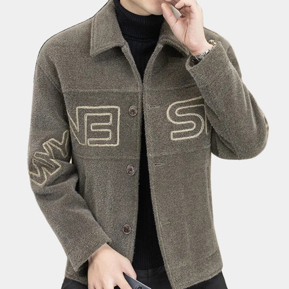 Luxury Men's Coat with Timeless Class - Bastien-Black-S-Nora Luxe