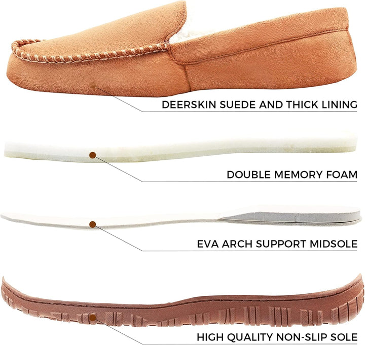 Luxury Men's Loafers - Lennox-Beige-8.0-Nora Luxe
