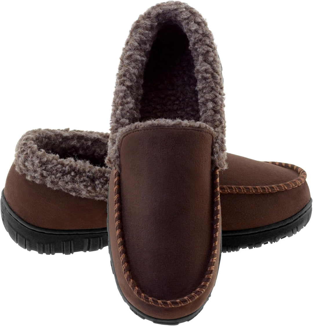 Luxury Men's Loafers - Lennox-Dark Brown-8.0-Nora Luxe