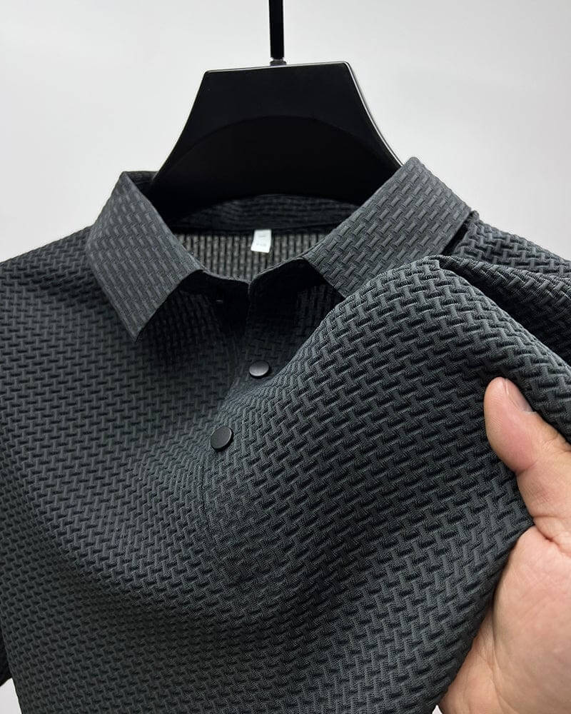 Luxury Men's Shirt - RegalPolo-Gray-XS-Nora Luxe