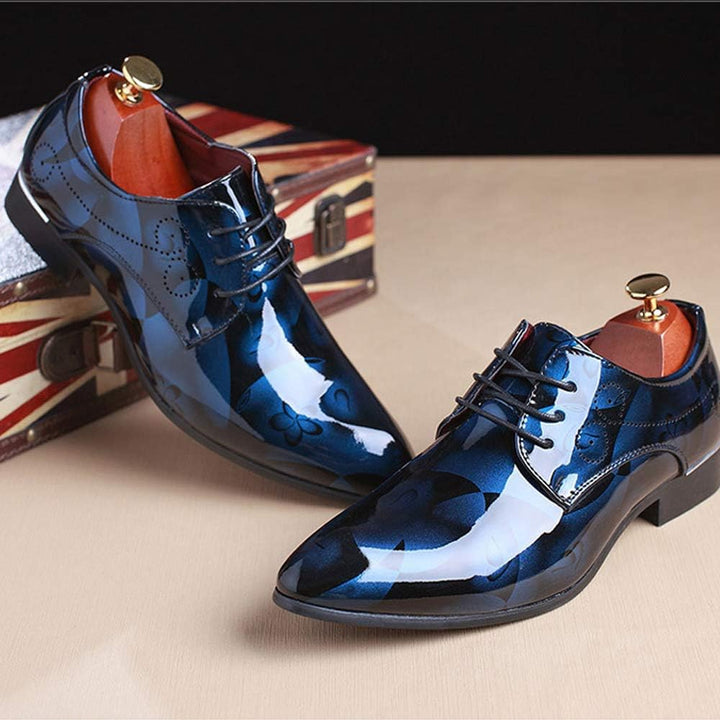 Luxury Men's Shoes - Michael-Blue-7.0-Nora Luxe