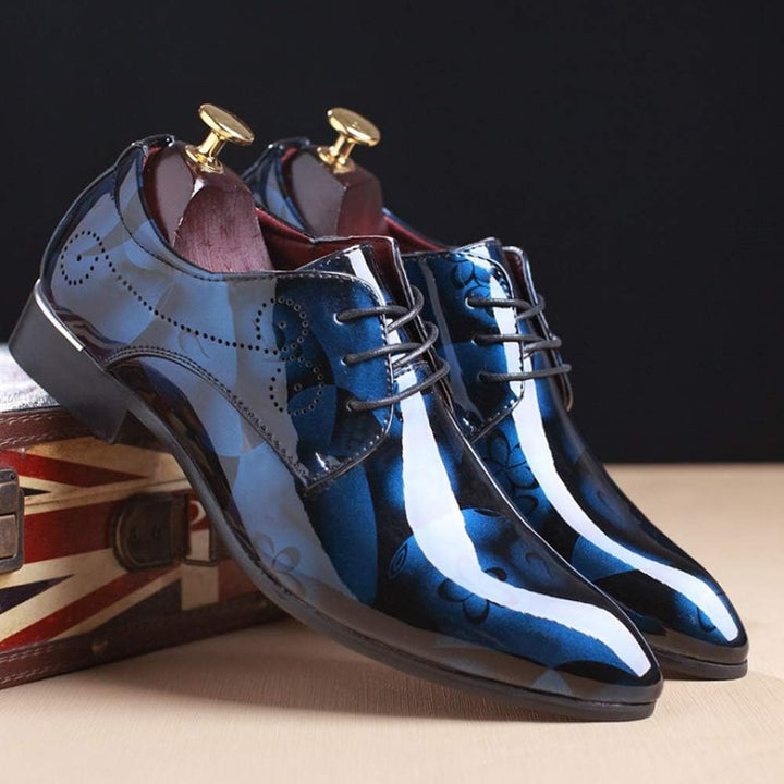 Luxury Men's Shoes - Michael-Blue-7.0-Nora Luxe
