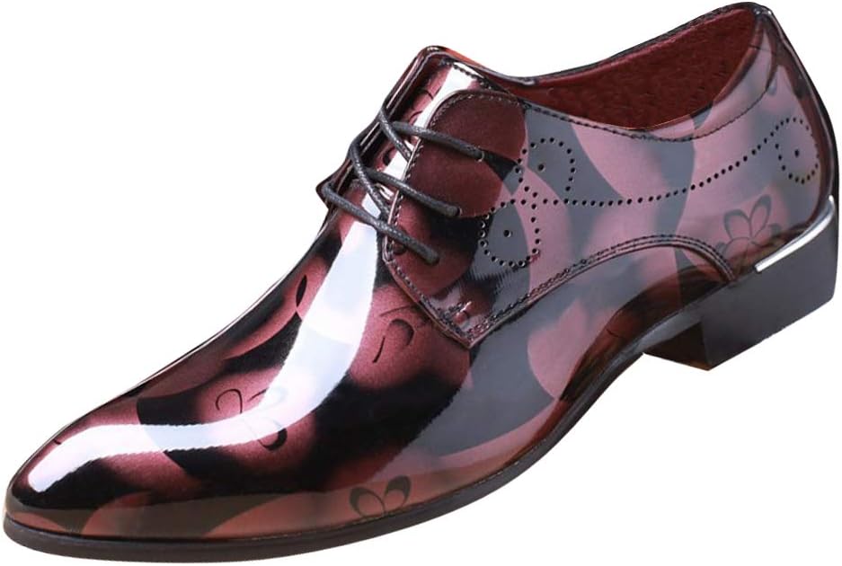 Luxury Men's Shoes - Michael-Red Flower-7.0-Nora Luxe
