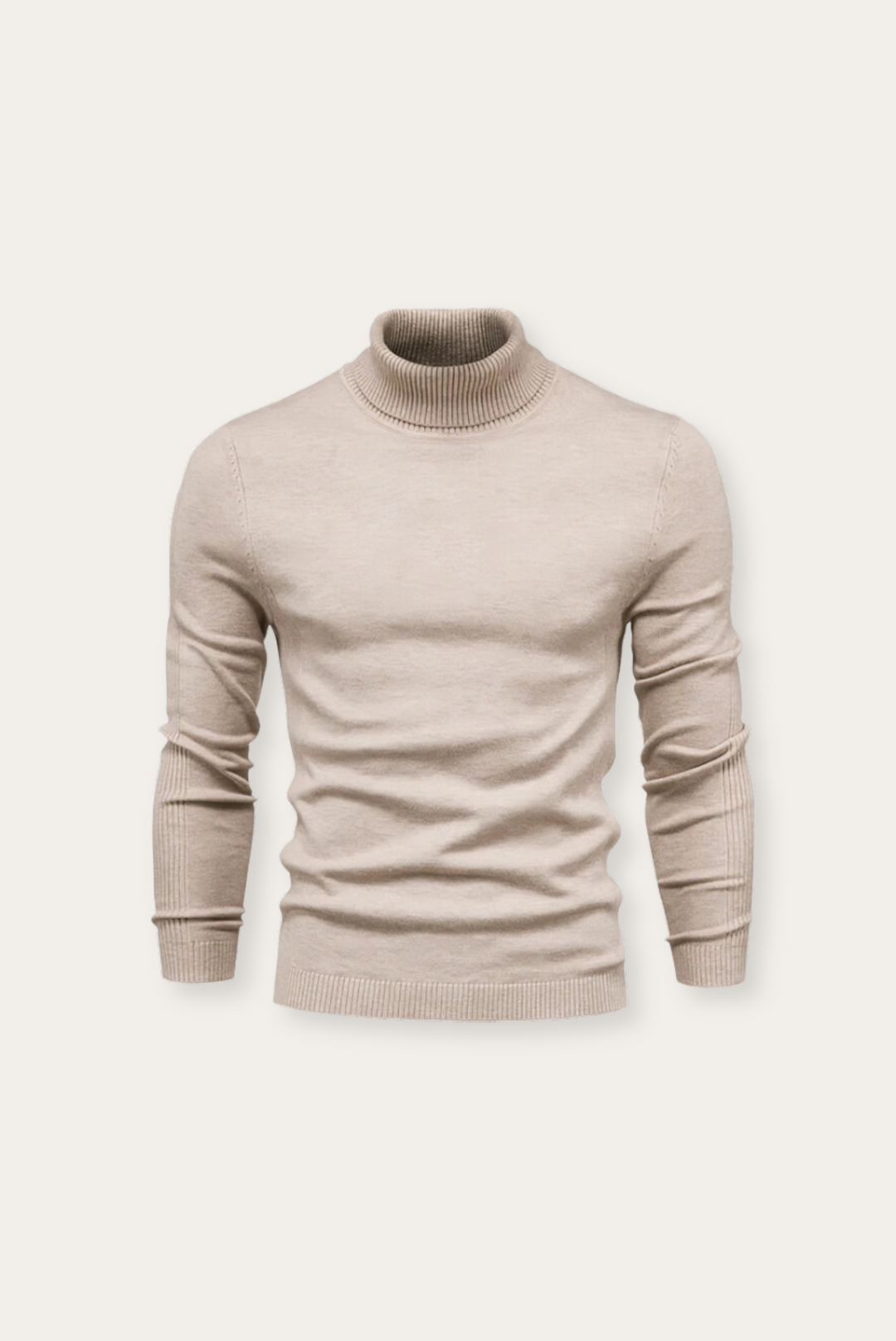 Luxury Men's Sweater - Adrian-Beige-S-Nora Luxe