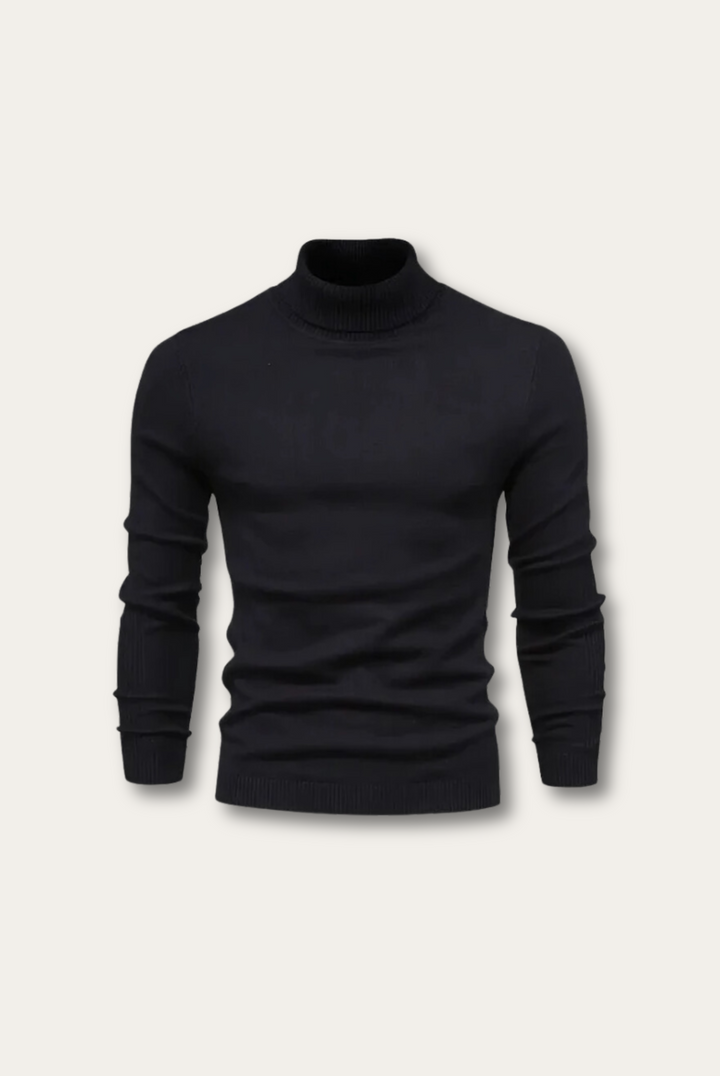 Luxury Men's Sweater - Adrian-Black-S-Nora Luxe