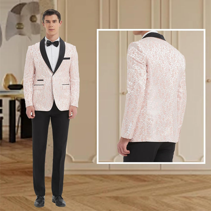 Luxury Men's Tuxedo - Leon-Black-XS-Nora Luxe