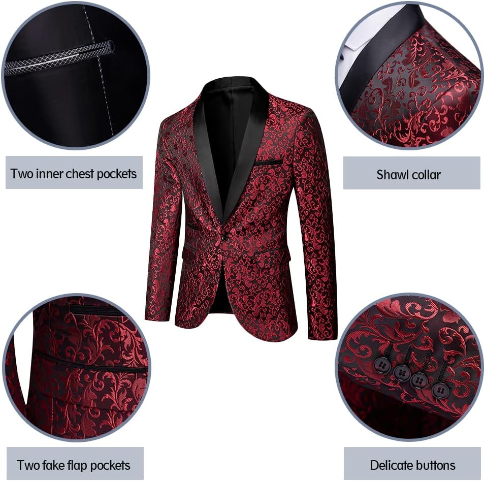 Luxury Men's Tuxedo - Leon-Black-XS-Nora Luxe