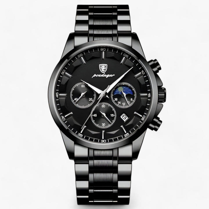 Luxury Men's Watch - Cassian-Black Black S-Nora Luxe