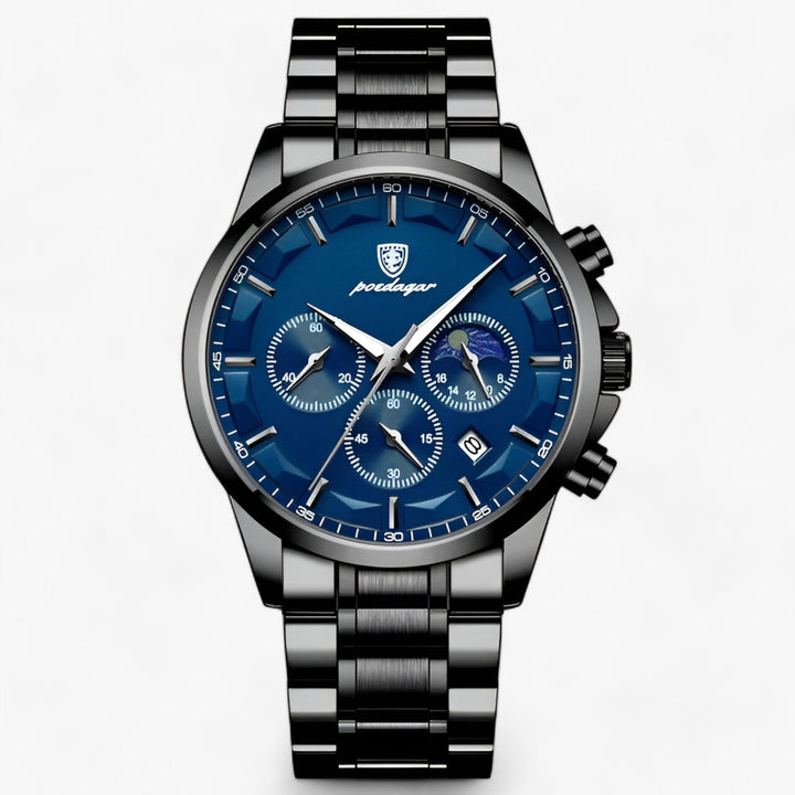 Luxury Men's Watch - Cassian-Black Blue S-Nora Luxe