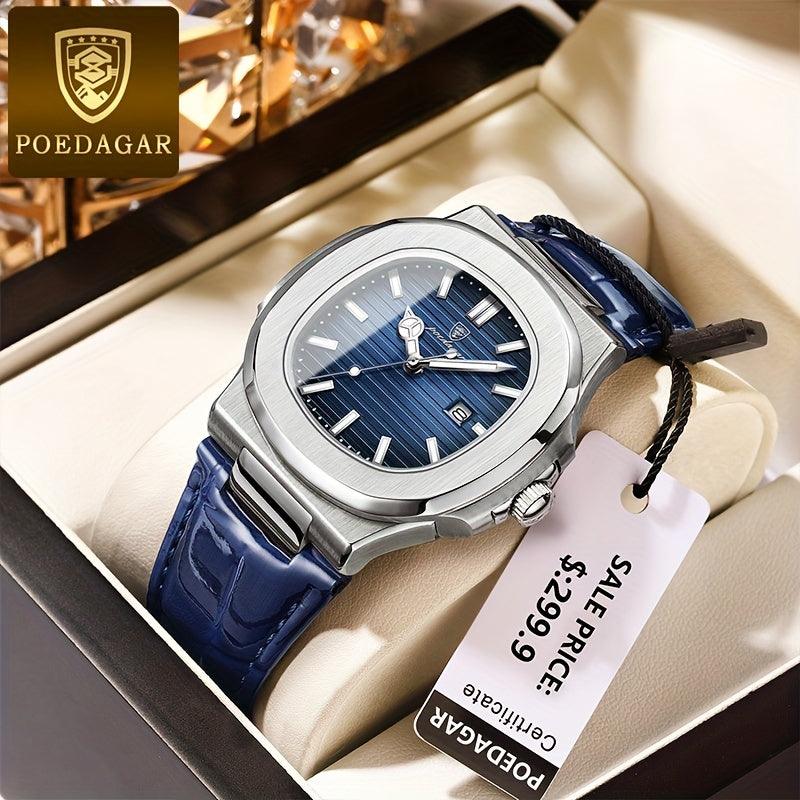 Luxury Men's Watch - Tempus-Blue-Nora Luxe