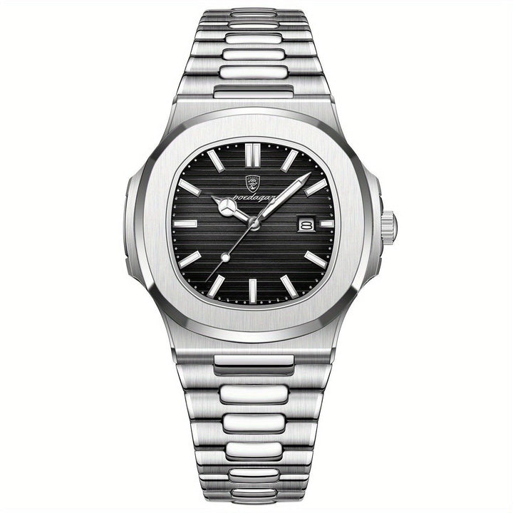 Luxury Men's Watch - Tempus-Silver-Nora Luxe