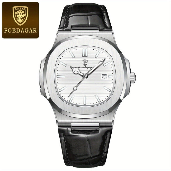 Luxury Men's Watch - Tempus-White-Nora Luxe