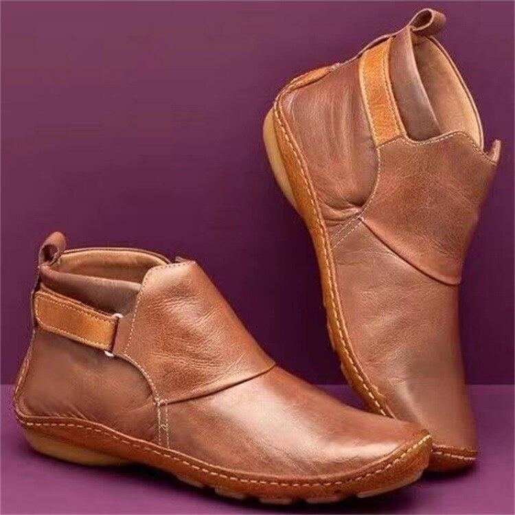Luxury Orthopaedic Women's Shoes - Liana-Brown-3-Nora Luxe