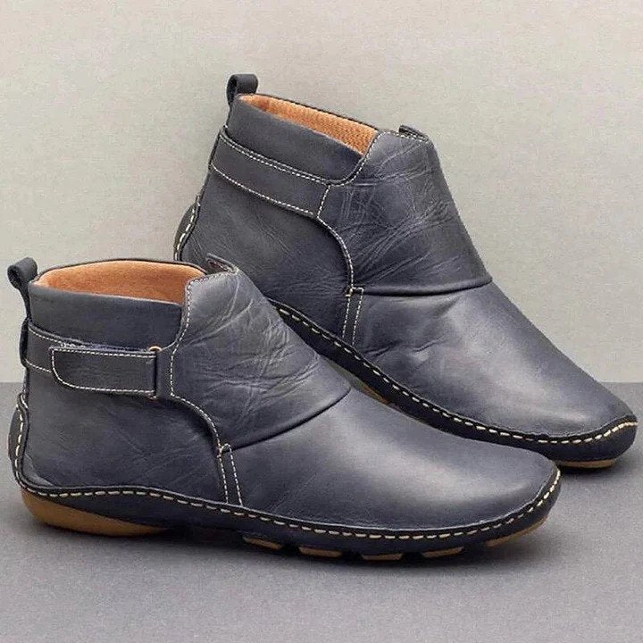 Luxury Orthopaedic Women's Shoes - Liana-Gray-3-Nora Luxe