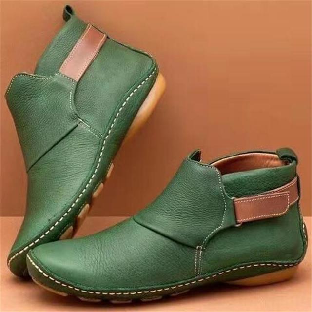 Luxury Orthopaedic Women's Shoes - Liana-Green-3-Nora Luxe