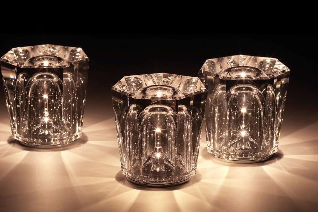 Luxury Rechargeable Diamond Crystal Table Lamp - Lumière Diamond-Acrux-Nora Luxe