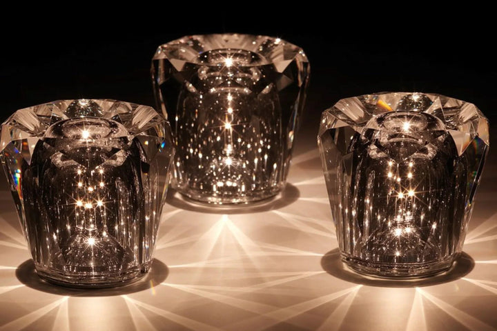 Luxury Rechargeable Diamond Crystal Table Lamp - Lumière Diamond-Acrux-Nora Luxe