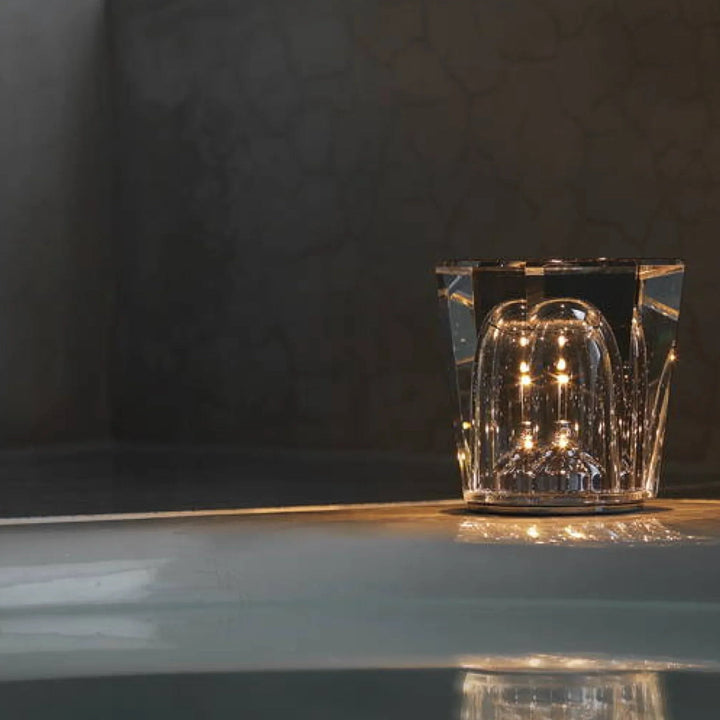 Luxury Rechargeable Diamond Crystal Table Lamp - Lumière Diamond-Acrux-Nora Luxe