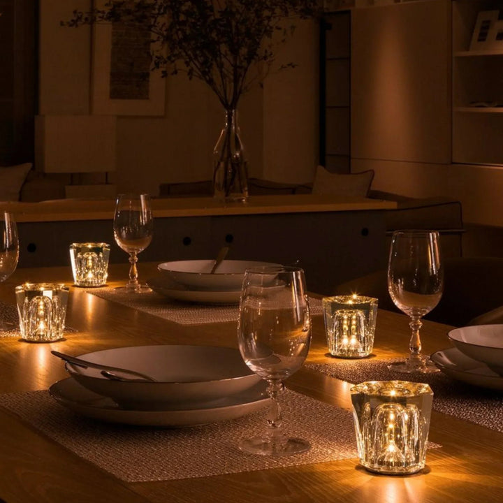 Luxury Rechargeable Diamond Crystal Table Lamp - Lumière Diamond-Acrux-Nora Luxe